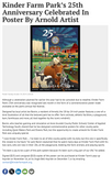 Severna Park Voice Newspaper: Kinder Farm Park Poster by Joe Barsin - article