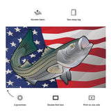 USA Rockfish, Large Flag, 56 x 34.5" with 2 grommets