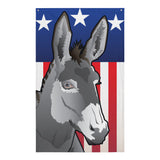 USA Donkey, Large Flag, 56 x 34.5" with 2 grommets