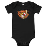 Oriole Baseball Crab Maryland Crest, Baby short sleeve one piece