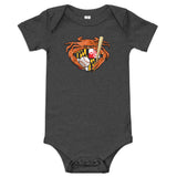 Oriole Baseball Crab Maryland Crest, Baby short sleeve one piece