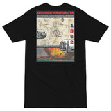 US Civil War, Lincoln, Invasion of Norfolk, VA, Men’s premium heavyweight tee