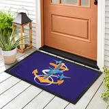 Anchors Aweigh Blue Angels Fouled Anchor, Doormat