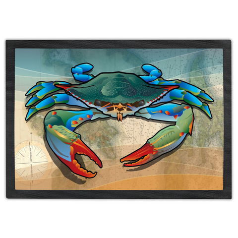 Coastal Blue Crab, Doormat