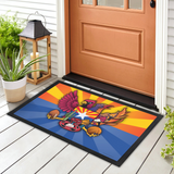 Arizona Sports Fan Crest, Doormat