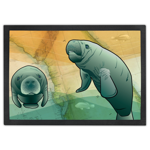 Coastal Florida Manatee, Doormat