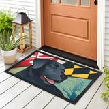 Maryland Black Lab, Doormat