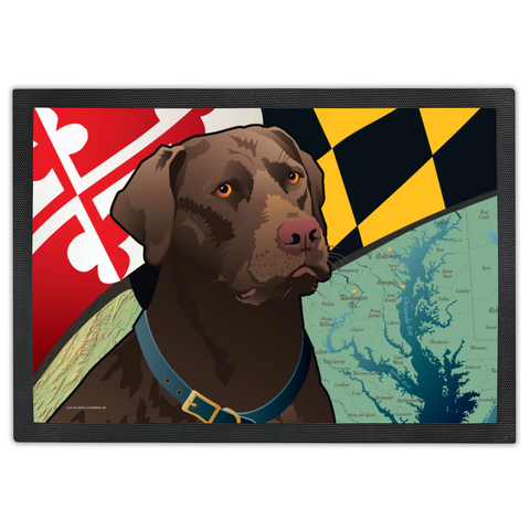 Maryland Chocolate Lab, Doormat