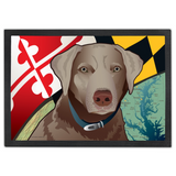 Maryland Silver Lab, Doormat