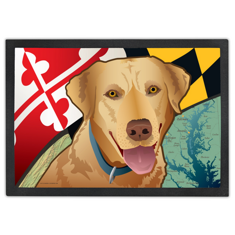 Maryland Yellow Lab, Doormat