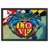 Maryland Blue Crab "Love" Doormat