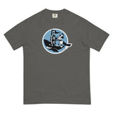 Steamboat Willie Sailing a Whale, Unisex garment-dyed heavyweight t-shirt