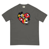 Steamboat Willie & Friends, Love with Hearts, Unisex garment-dyed heavyweight t-shirt