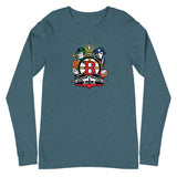 Boston Sports Fan Crest - Unisex Long Sleeve Tee