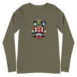 Boston Sports Fan Crest - Unisex Long Sleeve Tee