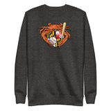 Oriole Baseball Crab Maryland Crest, Unisex Premium Sweatshirt