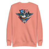 Fly, Philly, Fly! Sports Fan Crest, Unisex Premium Sweatshirt