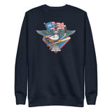 Fly, Philly, Fly! Sports Fan Crest, Unisex Premium Sweatshirt