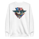 Fly, Philly, Fly! Sports Fan Crest, Unisex Premium Sweatshirt