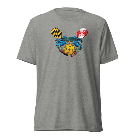 Maryland PickleBall Crab Crest, Short sleeve t-shirt