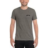 Here's Jimmy!, "Jimmy Don't Need No Cullstick" in gray, Short sleeve t-shirt