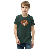 Oriole Baseball Crab Maryland Crest, Youth Short Sleeve T-Shirt