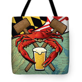 Maryland Crab Feast - Tote Bag