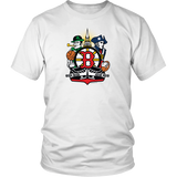 Boston Sports Fan Crest - Short-Sleeve Unisex T-Shirt