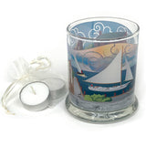 Candle Holder, Annapolis City Dock, with 2 Tealight Candles