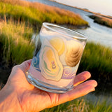 Luxury Soy Candle, Sea Minerals, Hand Poured/Hand Labeled.