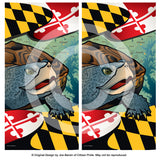 Maryland Terrapin Cornhole Boards & Vinyl Skin Wraps, 24x48"