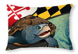 Maryland Terrapin - Throw Pillow