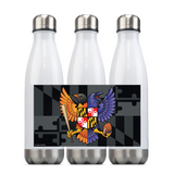 Birdland Baltimore Maryland Crest, Steel Slim Neck Bottle 18oz