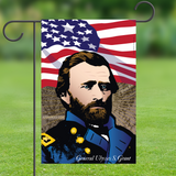 Ulysses S. Grant at Appomattox by Joe Barsin Garden Flag, 12x18