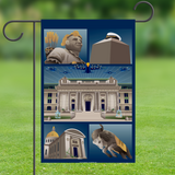 US Naval Academy Monuments Annapolis, Garden Flag, 12x18