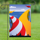 Annapolis Sails by Joe Barsin, Garden Flag, 12x18