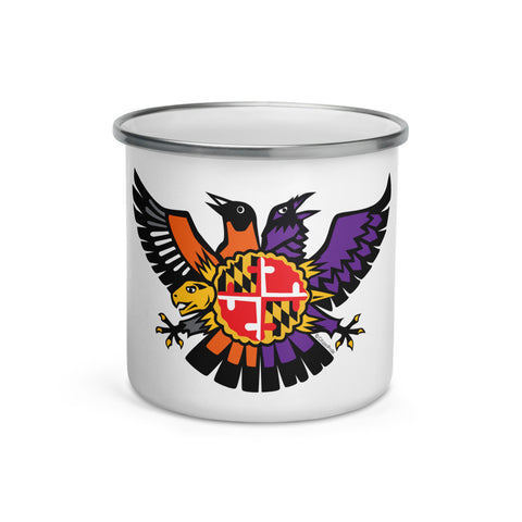 Maryland Birdland Terp Crest, Enamel Mug