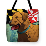 Maryland Chesapeake Bay Retriever  - Tote Bag