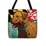 Maryland Chesapeake Bay Retriever  - Tote Bag