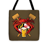 Maryland Crab Feast Crest - Tote Bag