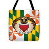 Maryland Irish Claddagh - Tote Bag