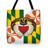 Maryland Irish Claddagh - Tote Bag