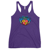 Blue Crab LOVE Crest - Women's Racerback Tank