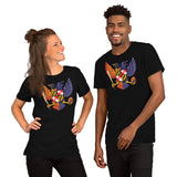 Birdland Baltimore Raven & Oriole Maryland Crest - Short-Sleeve Unisex T-Shirt