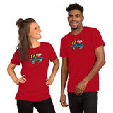 Blue Crab Maryland Flag, Short-Sleeve Unisex T-Shirt