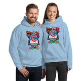 Chicago Sports Fan Crest- Unisex Hoodie