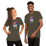 Chicago Sports Fan Crest - Short-Sleeve Unisex T-Shirt