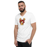 Maryland Crab Feast Crest - Unisex Short Sleeve V-Neck T-Shirt