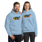 Blue Crab Maryland Banner, Unisex Hoodie