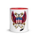 Washington DC - Double Eagle Sports Fan Crest - Mug with Color Inside